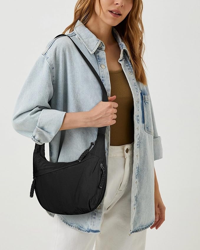 Ultra-Light Nylon Crossbody Bag