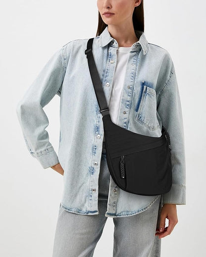 Ultra-Light Nylon Crossbody Bag